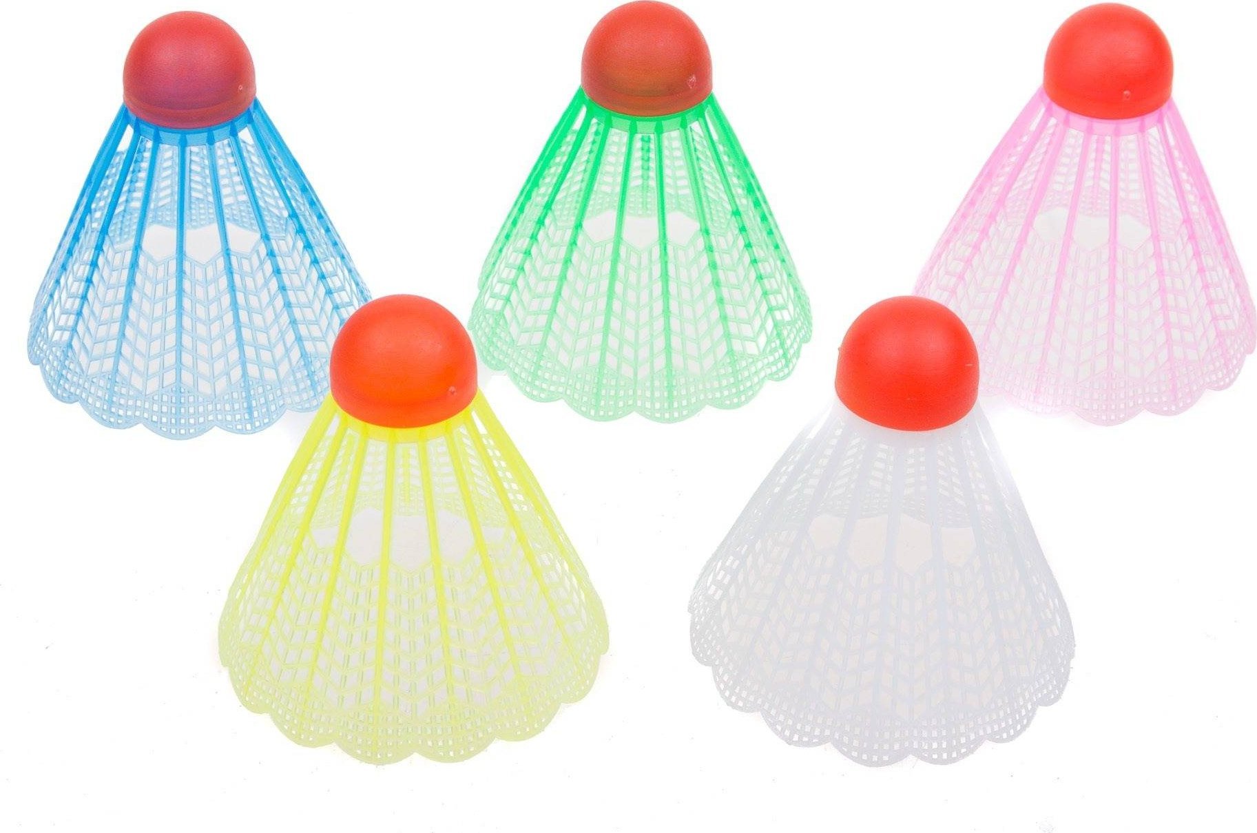 Vivo Lotki do badmintona Vivo plastikowe kolor 5 szt tuba Uniwersalny