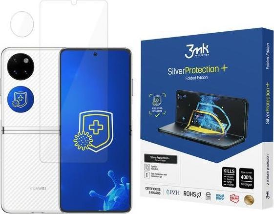 3MK 3MK Silver Protect+ Huawei P50 Pocket Folded Edition Folia Antymikrobowa montowana na mokro