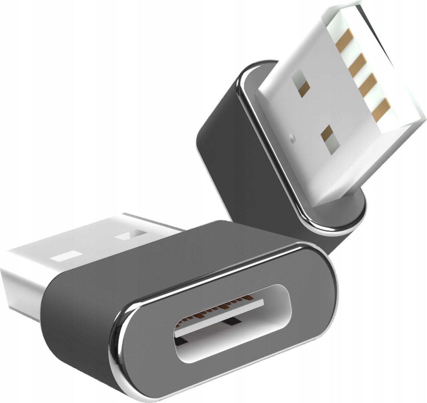 Adapter USB Hello Case ADAPTER DO KOMPUTERA PRZEJŚCIÓWKA UNIWERSALNY USB-C USB KONWERTER CZARNY