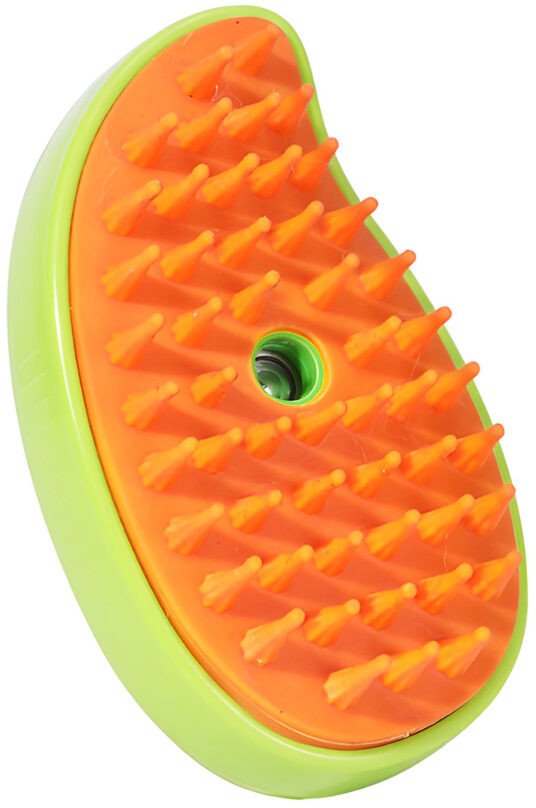 QIKtech Szczotka parowa dla kota zwierząt elektryczna do pielęgnacji sierści