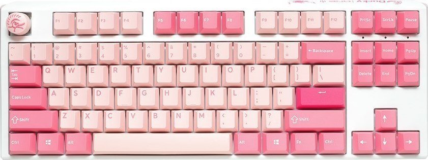 Klawiatura Ducky Ducky One 3 Gossamer TKL Pink Gaming Tastatur - MX-Speed-Silver (US)