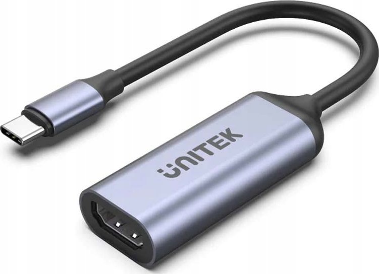 Adapter USB Unitek V1416B USB-C - HDMI Szary (V1416B)