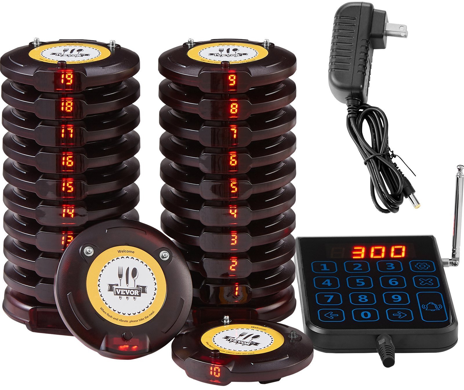 Pager Restauracyjny System Przywoławczy 20 Pagerów