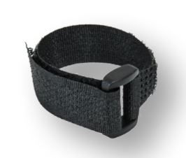 Dedra Opaski rzepowe 16 x 210mm czarne 10szt. (11RC16212)