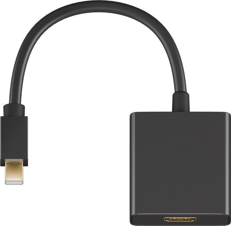 Adapter AV MicroConnect DisplayPort Mini - HDMI czarny (MDPHDMIB)