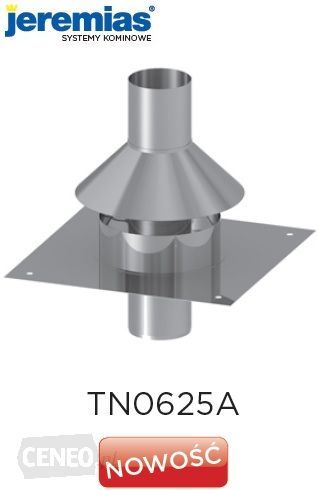 Jeremias Płyta dachowa z wentylacjš tylnš z parasolem fi 80 - TN0625B080