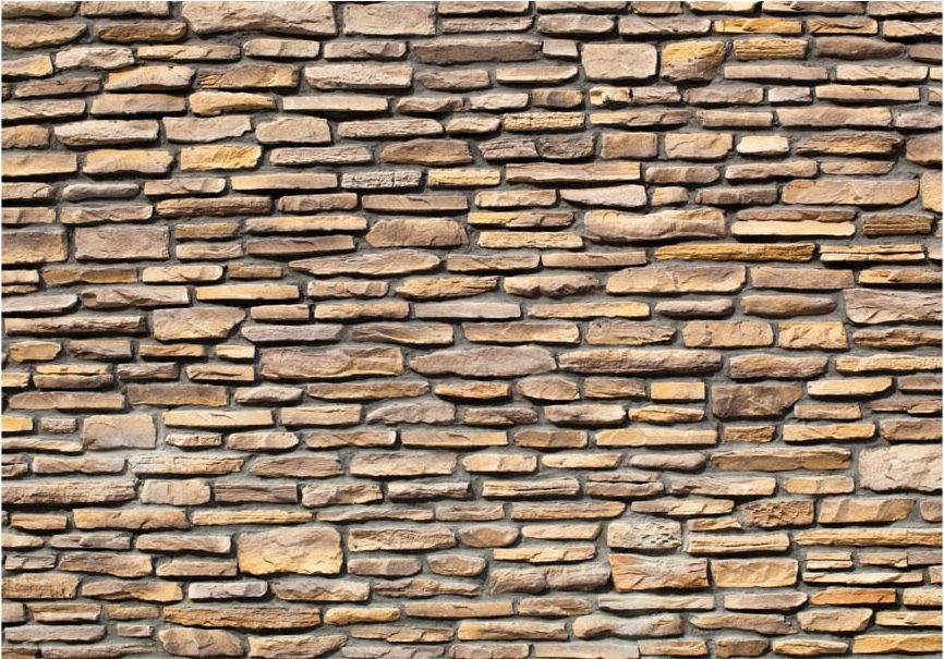 DecoNest Fototapeta - Imitacja - kamień - 200X154