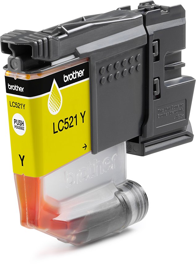 Brother LC521Y | Ink Cartridges | Yellow