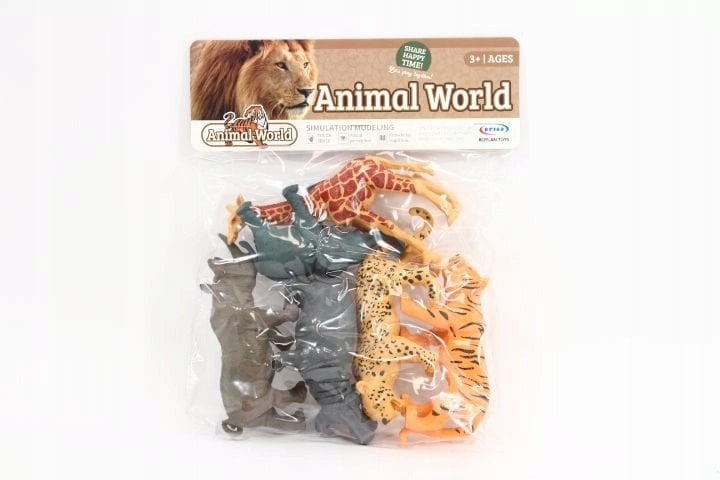 Figurka Cameron Sino Zwierzęta dzikie 6szt/worek BY568-33 09325