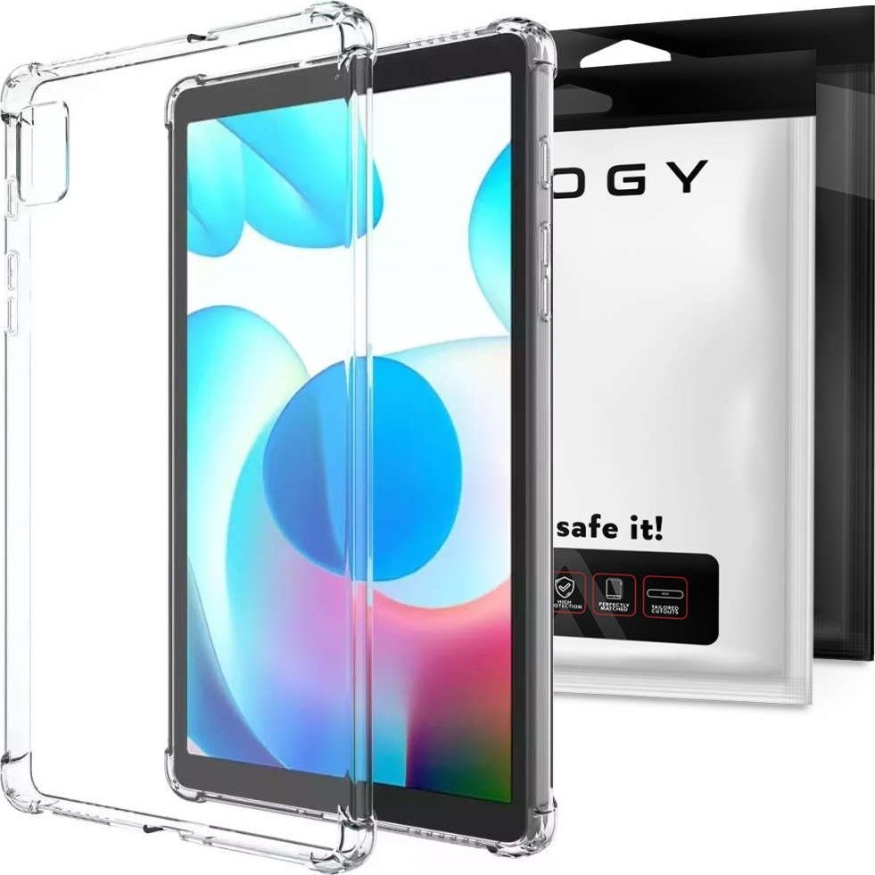 Etui na tablet Alogy Etui pancerne ShockProof Alogy Case do Realme Pad Mini 8.7" Clear