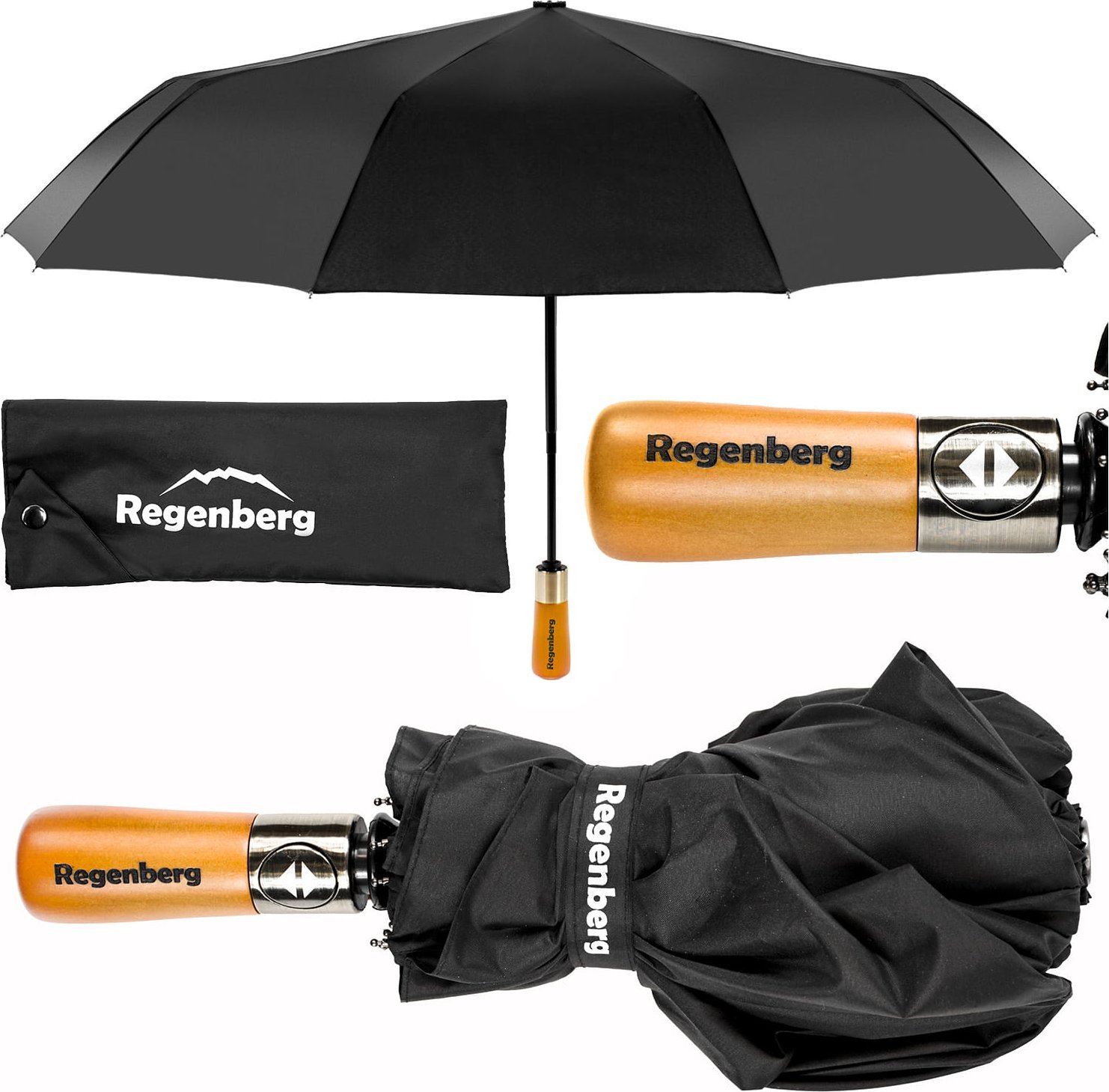 ZOLTA Parasol przeciwdeszczowy składany automat Parasolka