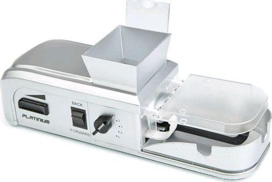 Platinum Maszynka do papierosów - nabijarka srebrna