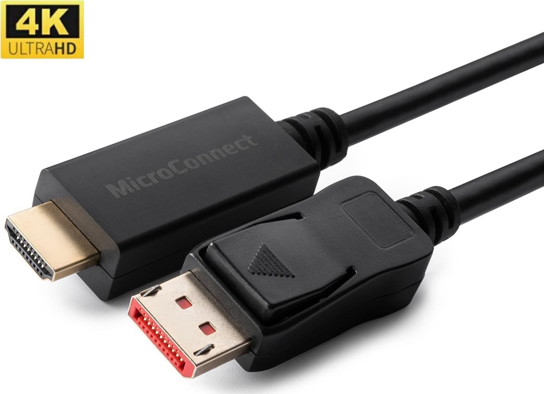 Kabel MicroConnect Microconnect MC-DP-HDMI-10004K kabel DisplayPort 10 m Czarny