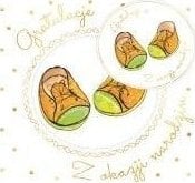 HENRY Karnet KW Buciki Narodziny