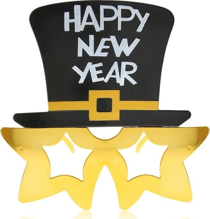 Okulary z cylindrem złote