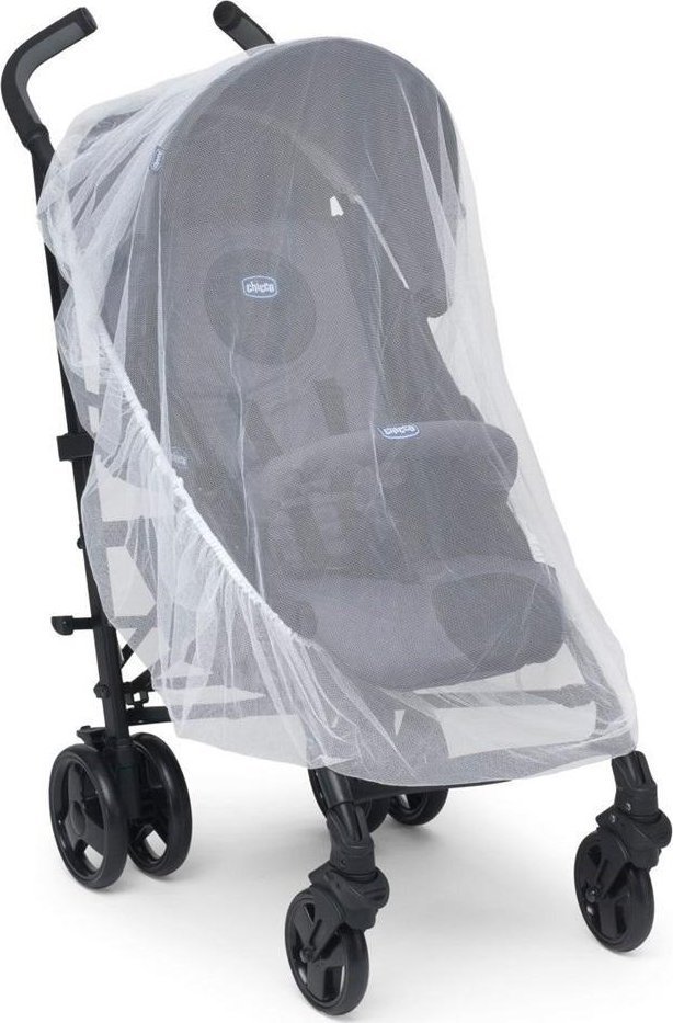 Moskitiera do wózka spacerowego biała