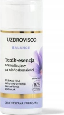 UZDROVISCO Balance tonik-esencja normalizujący na niedoskonałości 150ml