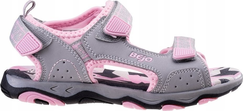 Bejo Sandały dziecięce dziewczęce Bejo Alisi JRG różowo-szare rozmiar 28