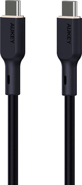 Kabel USB Aukey USB-C - USB-C 1 m Czarny (CB-SCC141 Black)