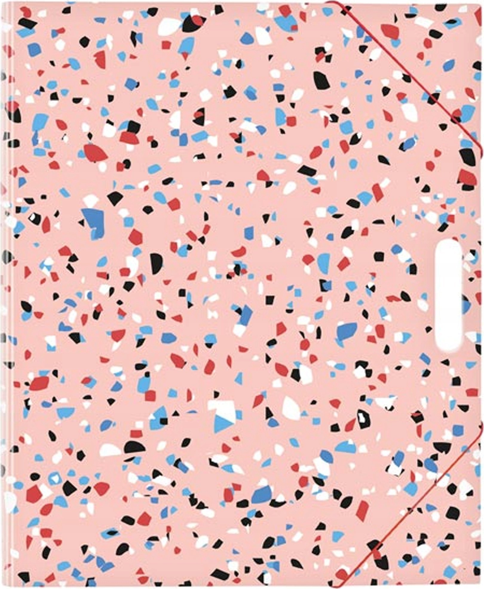 MFP paper teczka na rysunki A4 terrazzo różowa 5371058