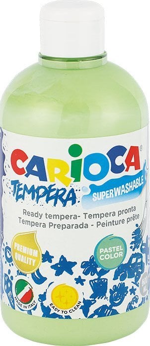 Carioca Farba tempera Carioca 500ml pastel zielona, ZIELONY PASTELOWY