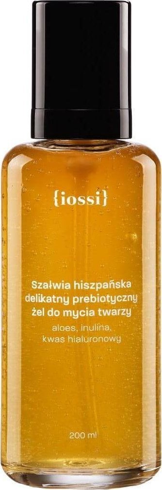 Iossi Szałwia Hiszpańska delikatny prebiotyczny żel do mycia twarzy 200ml