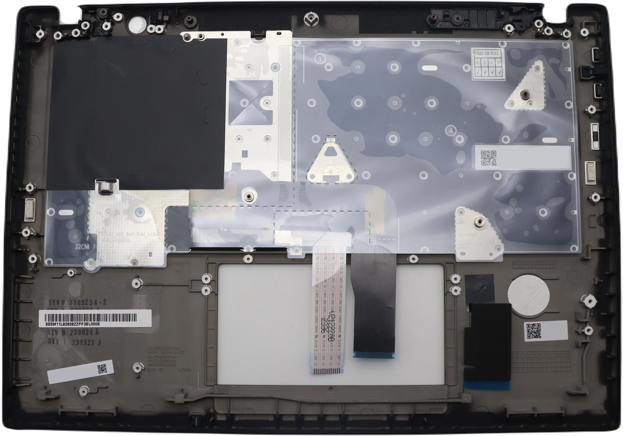 Keyboard assembly with cover