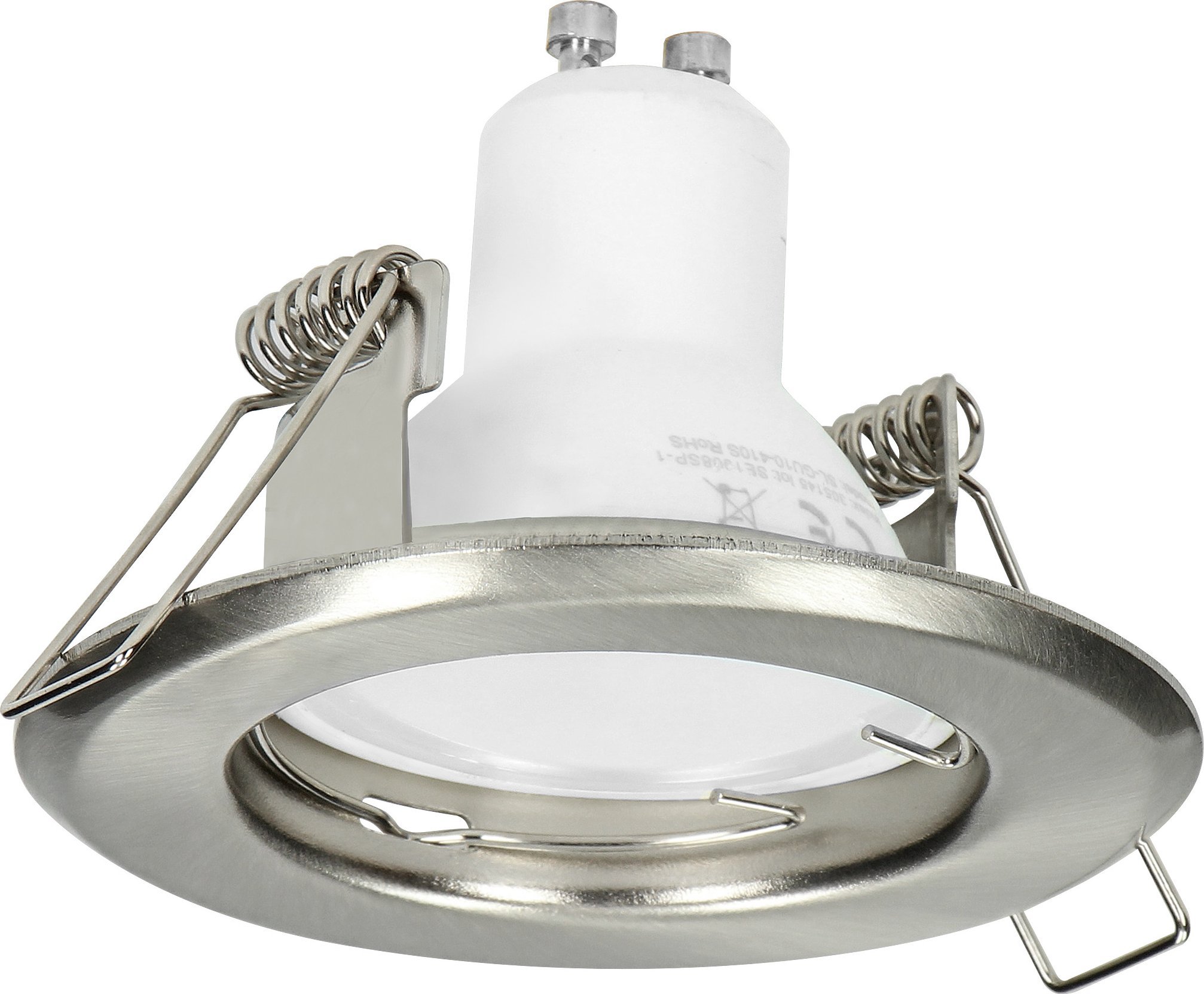 Orno SUTRI RC ramka dekoracyjna oprawy punktowej, MR16/GU10 max 50W, okrągła, stała, satyna