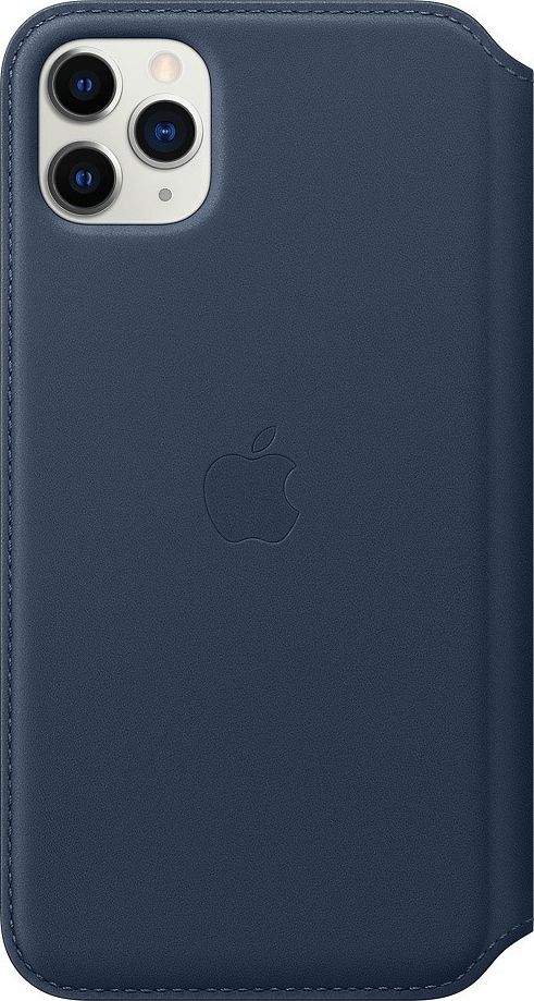 Apple Skórzane etui folio do iPhone 11 Pro Max otchłanny błękit-MY1P2ZM/A