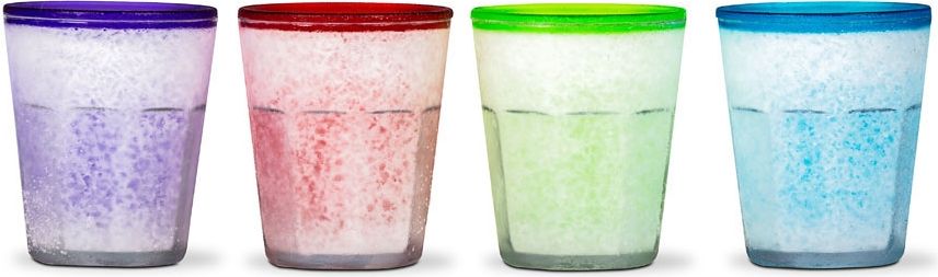 Froster Kieliszki lodowe 4 szt Kolorowe (5906660864615)