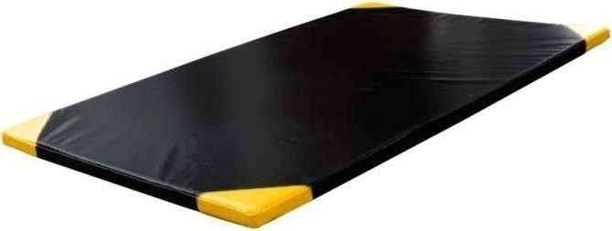 Marbo Sport Materac gimnastyczny 1-częściowy 15110 200 cm x 120 cm x 5 cm czarny