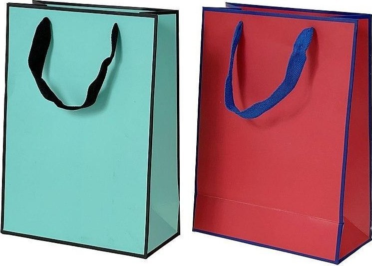 Torebka prezentowa 28x19,5x9,5cm MIX