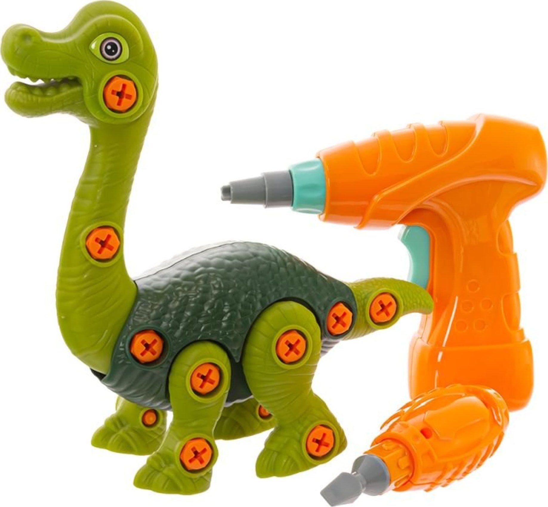 EUROBABY ZABAWKI Zabawka brachiozaur do skręcania