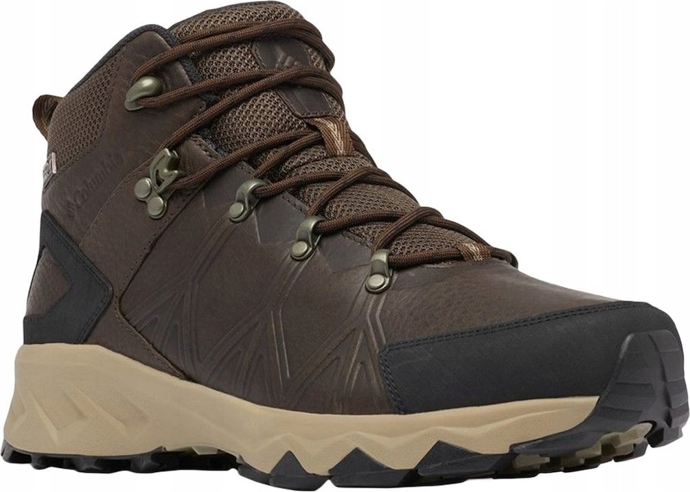 Buty trekkingowe męskie Columbia Columbia Peakfreak II Mid Outdry Leather 2100701231 Brązowe 41