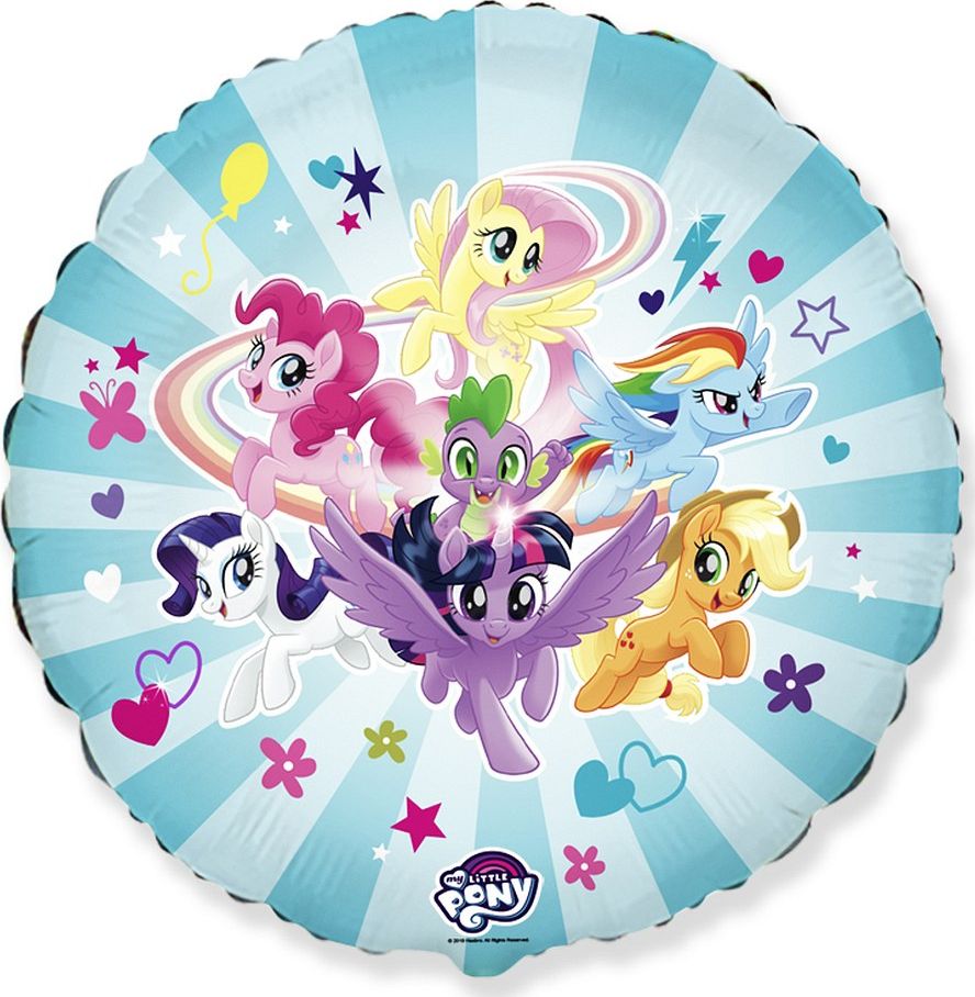Flexmetal Balon foliowy 18 cali FX - My little Pony Drużyna, pakowany