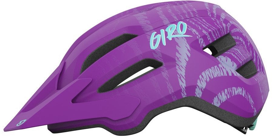 Kask dziecięcy juniorski GIRO FIXTURE II Rozmiar kasku: Uniwersalny(50-57 cm), Wybierz kolor: Matte Purple Ripple