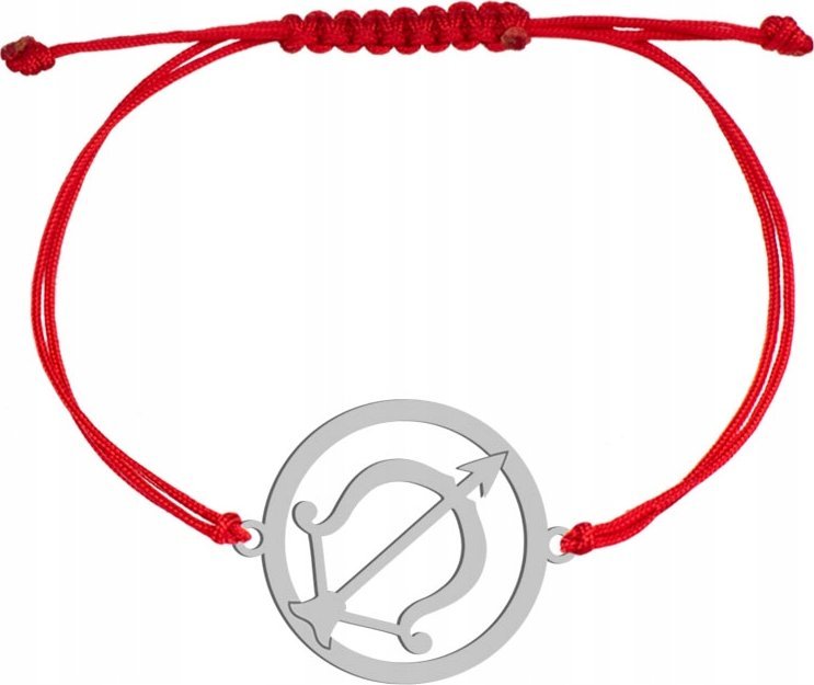 Radziszewska Jewellery Srebrna Bransoletka Znak Zodiaku STRZELEC GRAWER
