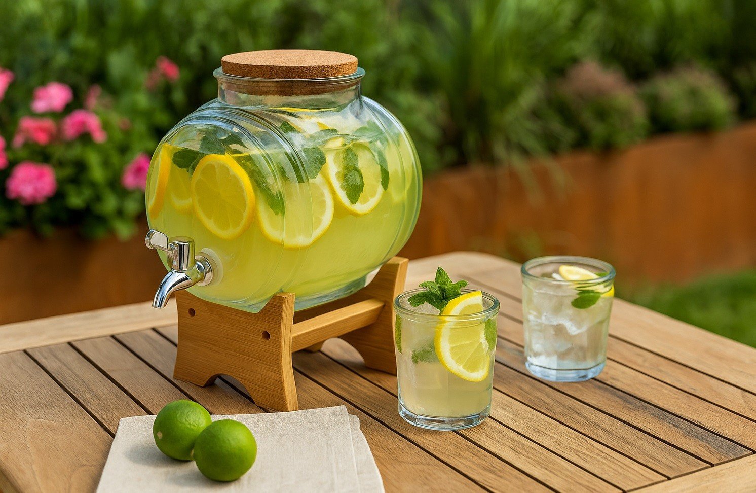 Słoik z kranem 3 L Beczułka 8647