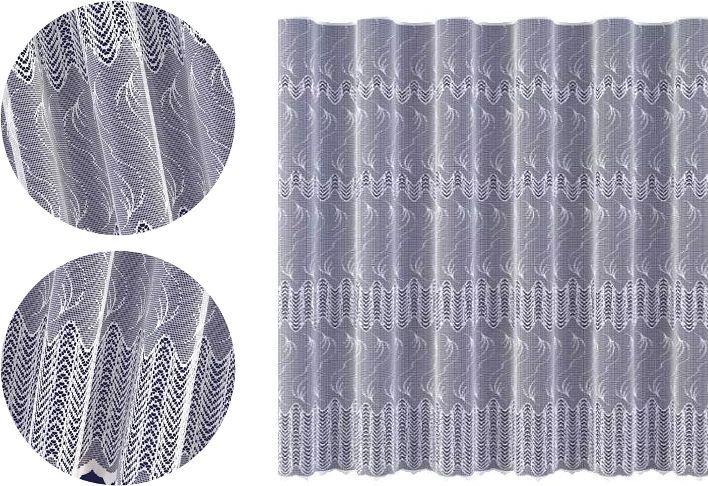 Firanka Kobalt wysokość 170 cm DomoweTekstylia | WN073K 170