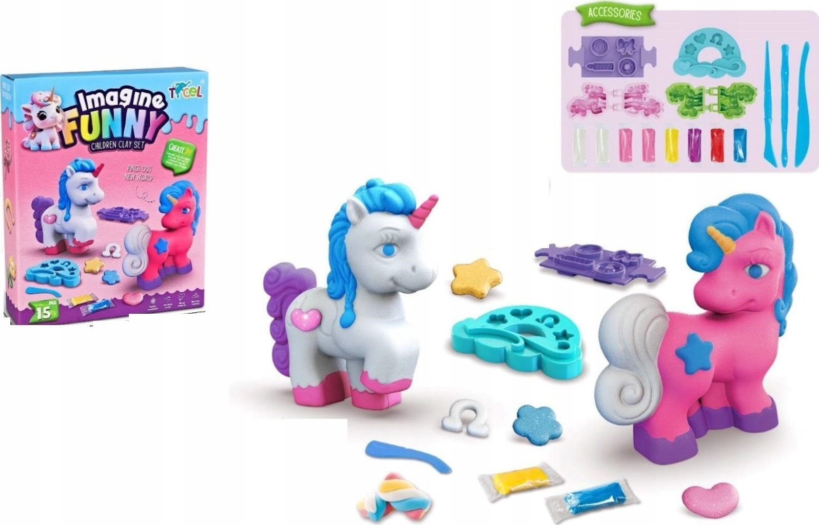 Gazelo Ciastolina zestaw G206237 73628