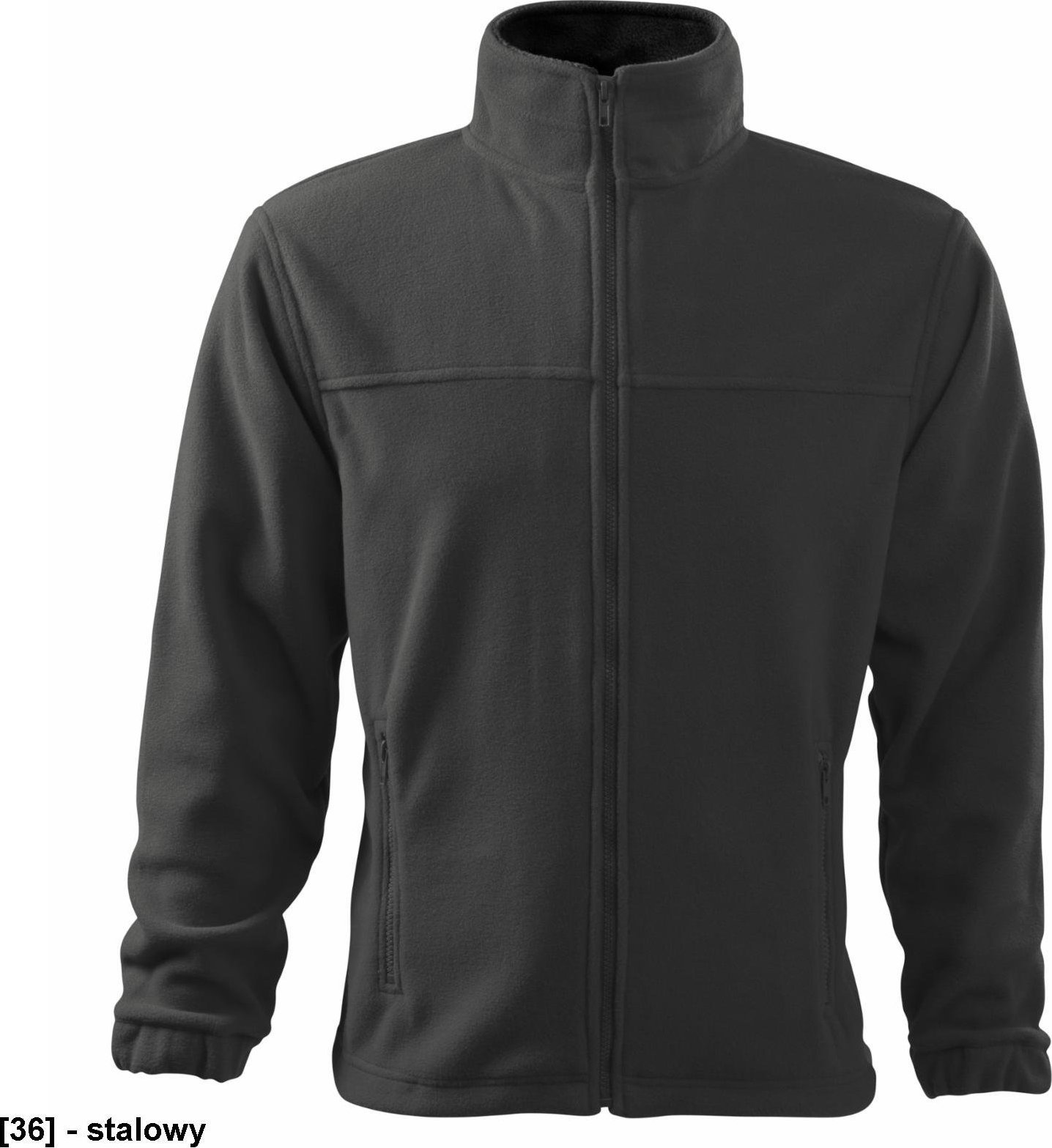 RIMECK Jacket 501 - ADLER - Polar męski, 280 g/m, 100% poliester - stalowy XL