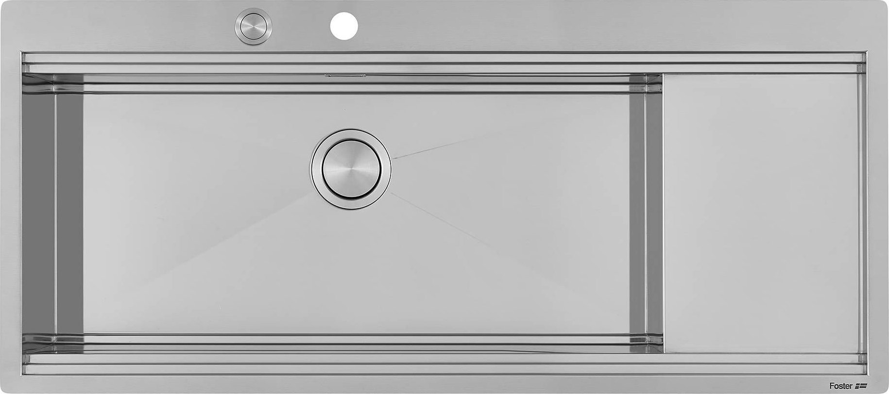 Zlewozmywak Foster FOSTER MILANELLO SINK 1175x520 FM 1LHB+DR