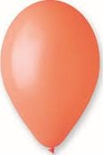 GoDan Balon pastel pomarańczowy 12"" paczka 100 szt., średnica 30 cm (12"), obwód 95 cm