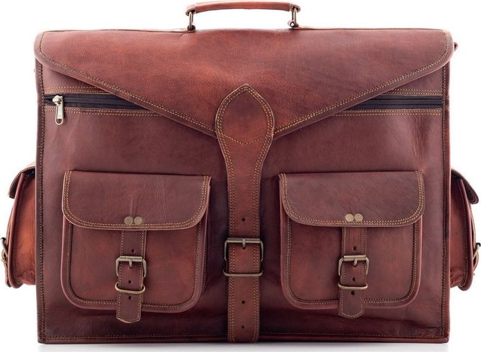 Belveder Torba skórzana vintage męska Outlander BH71