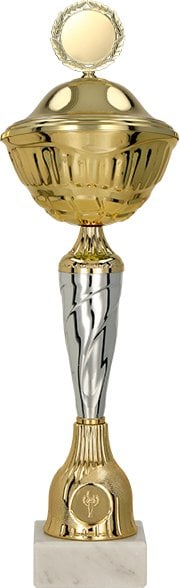 Victoria Sport Puchar metalowy z przykrywką