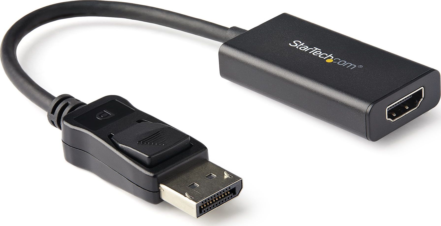 Adapter AV StarTech DisplayPort - HDMI czarny (DP2HD4K60H)