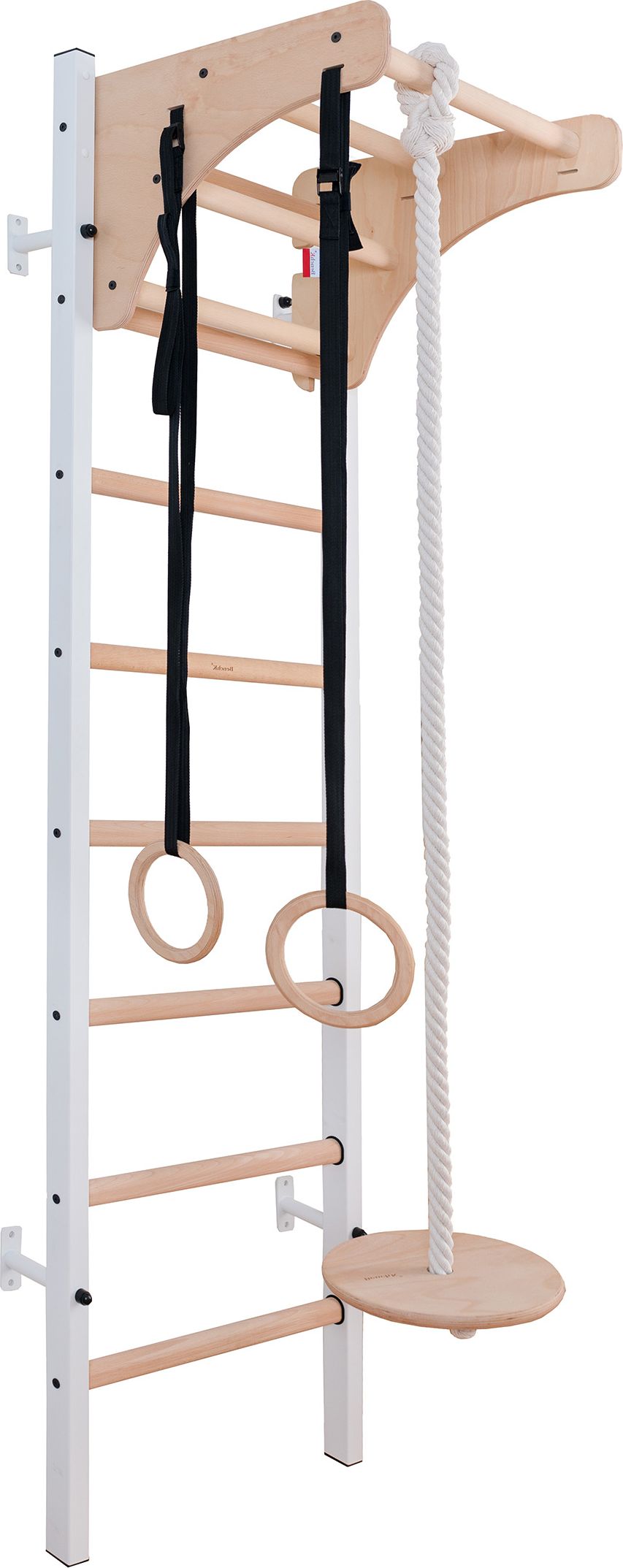BenchK Drabinka gimnastyczna 212B z akcesoriami dla dzieci