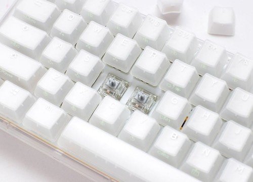 Klawiatura Ducky One 3 Aura White TKL Gaming klawiatura RGB LED - MX-Blue