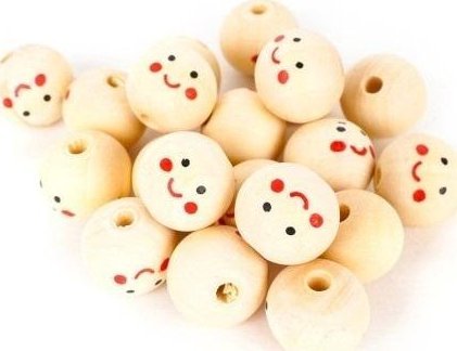 Koraliki Wood 03 20szt