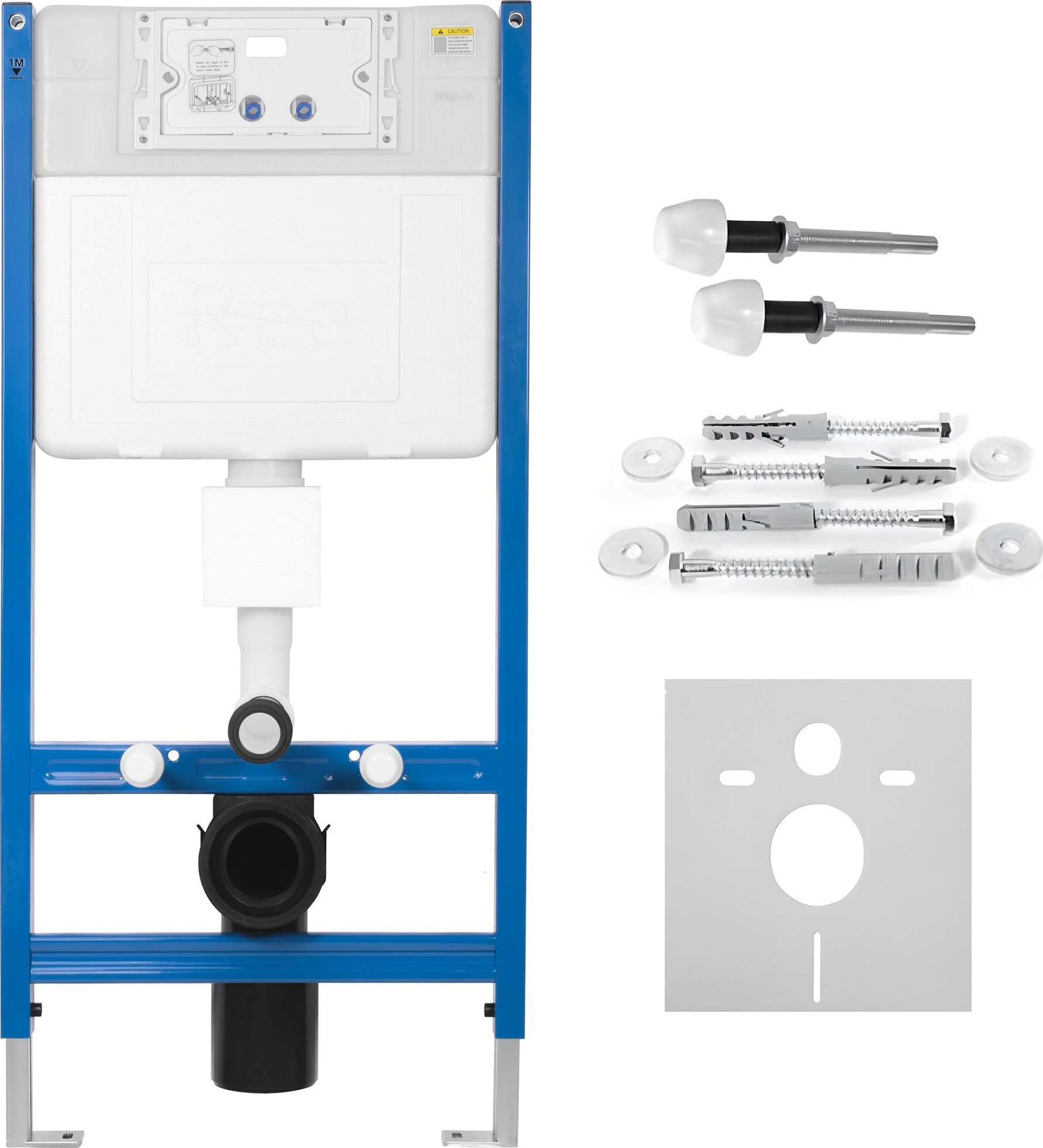 Stelaż zestaw podtynkowy do mis WC